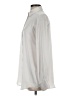 Zara 100% Polyester Solid Ivory Long Sleeve Blouse Size XS - photo 5
