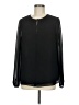 MICHAEL Michael Kors 100% Polyester Black Long Sleeve Blouse Size M - photo 1