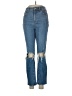 PacSun Hearts Blue Jeans Size 28 waist (estimated) - photo 1