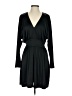 Halston Heritage Solid Black Cocktail Dress Size 2 - photo 1
