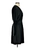 Halston Heritage Solid Black Cocktail Dress Size 2 - photo 4