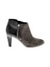 Franco Sarto Brown Gray Ankle Boots Size 8 1/2 - photo 1