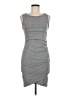 Leith Solid Gray Casual Dress Size M - photo 1