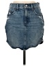 Express Blue Denim Skirt Size 2 - photo 1