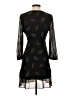 Madewell 100% Polyester Paisley Black Cocktail Dress Size 0 - photo 2