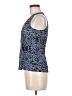 Derek Lam 10 Crosby Blue Sleeveless Top Size 6 - photo 5