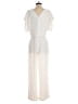 Leith Solid Ivory Jumpsuit Size M - photo 2