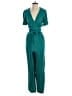 French Connection Solid Teal Jumpsuit Size 4 - photo 1