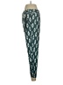 Equipment 100% Silk Print Teal Silk Pants Size 4 - photo 5