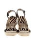 Banana Republic Animal Print Tan Wedges Size 9 - photo 2