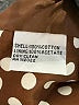 Talbots 100% Cotton Polka Dots Brown Blazer Size 4 - photo 4