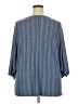 W5 Blue 3/4 Sleeve Blouse Size 3X - photo 2