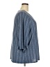 W5 Blue 3/4 Sleeve Blouse Size 3X - photo 4