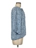 Laundry by Shelli Segal 100% Polyester Blue 3/4 Sleeve Blouse Size M - photo 4