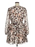VICI 100% Polyester Animal Print Brown Cocktail Dress Size XL - photo 2