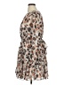 VICI 100% Polyester Animal Print Brown Cocktail Dress Size XL - photo 5