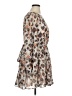 VICI 100% Polyester Animal Print Brown Cocktail Dress Size XL - photo 4