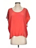 Emerson Thorpe Orange Short Sleeve Blouse Size XS - photo 1
