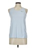 Nike 100% Polyester Blue Active Tank Size M - photo 1