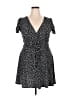 City Triangles Polka Dots Black Casual Dress Size XXL - photo 1