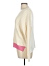 French Connection Color Block Ivory Pullover Sweater Size M - photo 5