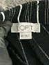 Ann Taylor LOFT 100% Viscose Stripes Black Casual Pants Size XS - photo 7