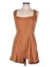 Chelsea28 Solid Brown Romper Size L - photo 1