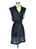 Gant 100% Polyester Checkered-gingham Blue Casual Dress Size S - photo 1