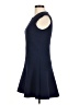 Sandro Solid Blue Casual Dress Size Med (2) - photo 5
