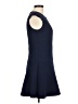 Sandro Solid Blue Casual Dress Size Med (2) - photo 4