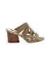 Lafayette 148 New York Tan Mule/Clog Size 8 - photo 1