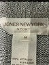Jones New York Sport 100% Metallic Gray Pullover Sweater Size M - photo 7