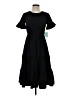 CeCe Solid Black Casual Dress Size XS - photo 1