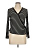 White Birch Black Long Sleeve Top Size L - photo 1