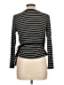 White Birch Black Long Sleeve Top Size L - photo 2