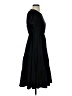 CeCe Solid Black Casual Dress Size XS - photo 4