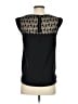 Maison Scotch 100% Polyester Black Sleeveless T-Shirt Size Sm (1) - photo 2