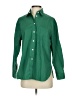 Max&Co. Green Long Sleeve Button-Down Shirt Size 2 - photo 1