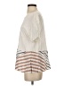 Zara Ivory Short Sleeve Top Size S - photo 5