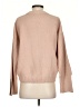 Topshop 100% Acrylic Solid Tan Pullover Sweater Size 2 - photo 2