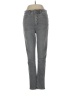 Ann Taylor LOFT Chevron-herringbone Gray Jeans Size 28 waist - photo 1
