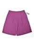 Maeve Solid Purple Shorts Size 4 (petite) - photo 1