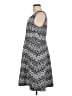 Talbots Argyle Gray Blue Cocktail Dress Size L - photo 5