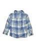 Cat & Jack 100% Cotton Plaid Blue Long Sleeve Button-Down Shirt Size 3T - photo 2