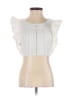 Zara White Sleeveless Blouse Size S - photo 1