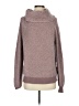 Free People Tweed Brown Turtleneck Sweater Size S - photo 1