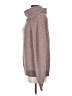 Free People Tweed Brown Turtleneck Sweater Size S - photo 5