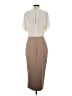 Reiss 100% Polyester Color Block Ivory Casual Dress Size 4 - photo 2