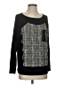 Milly Black Long Sleeve Blouse Size P (petite) - photo 1