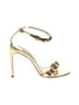 Sophia Webster Gold Sandals Size EU 39 - photo 1